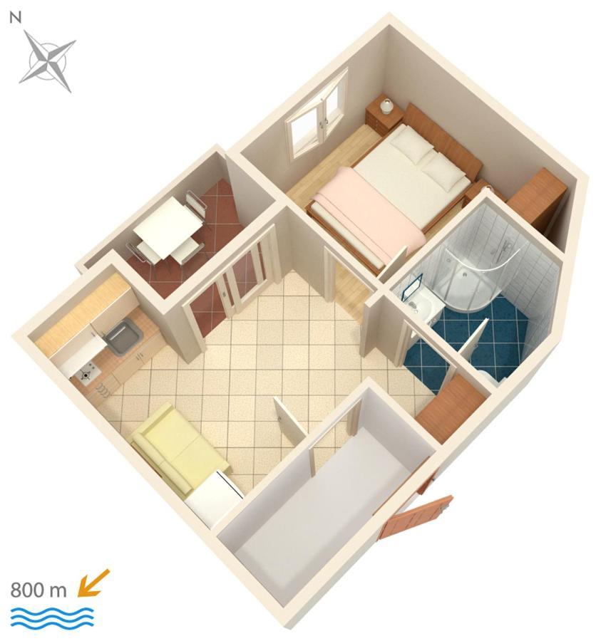 Apartments And Rooms With Parking Space Njivice, Krk - 5458 外观 照片